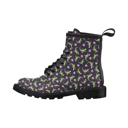 lizard Print Design LKS402 Women's Boots