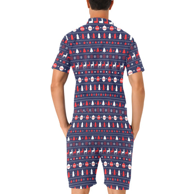 Reindeer Print Design LKS404 Men's Romper