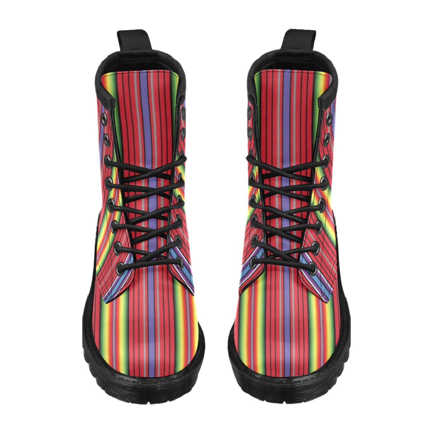 Serape Print Design LKS305 Women's Boots
