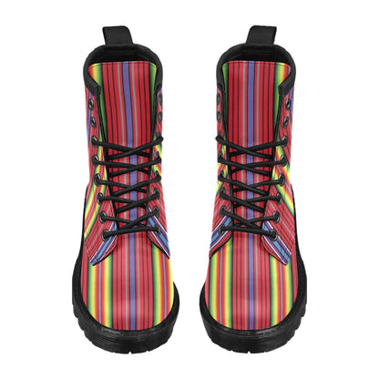 Serape Print Design LKS305 Women's Boots