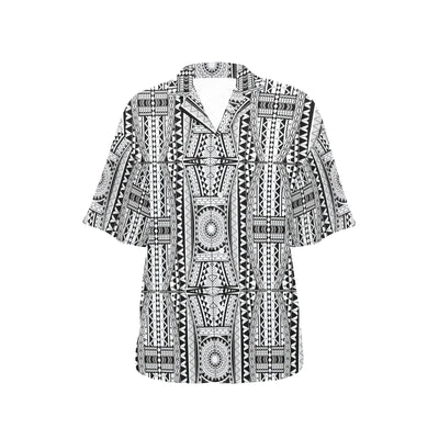 Polynesian Tattoo Design Women's Hawaiian Shirt