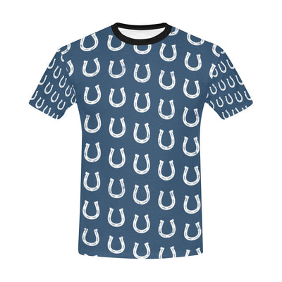 Horseshoe Print Design LKS301 Men's All Over Print T-shirt