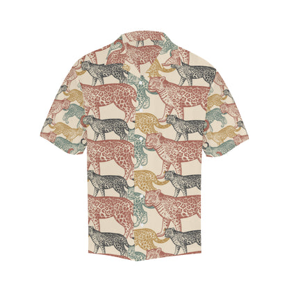 Jaguar Pattern Print Design 01 Men's Hawaiian Shirt