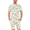 Apple blossom Pattern Print Design AB05 Men's Romper