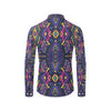 Aztec Pattern Print Design 07 Men's Long Sleeve Shirt