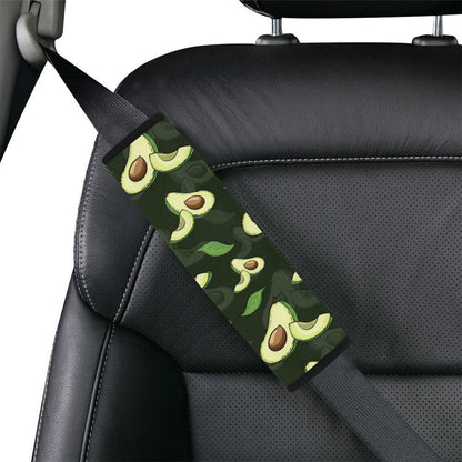 Avocado Pattern Print Design AC07 Car Seat Belt Cover