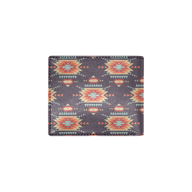 Tribal indians Aztec Men's ID Card Wallet