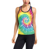 Tie Dye Women's Racerback Tank Top