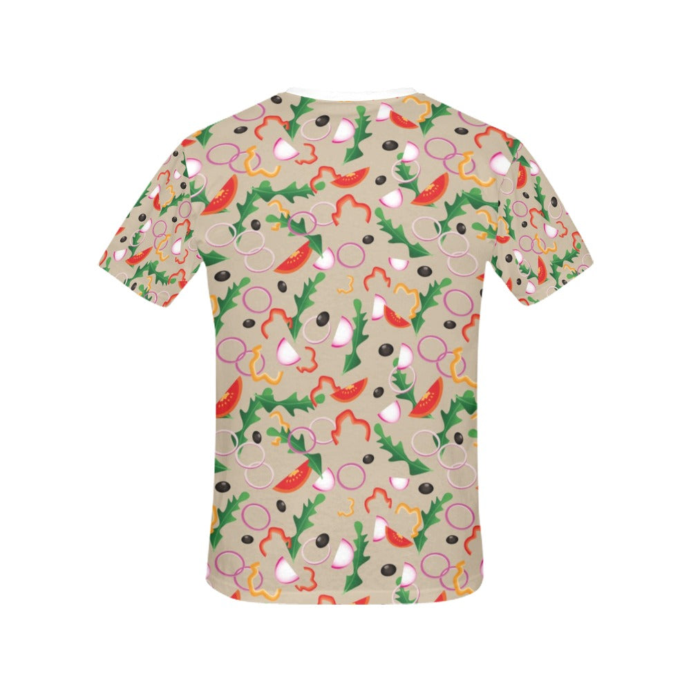 Salad Print Design LKS303 Women's  T-shirt