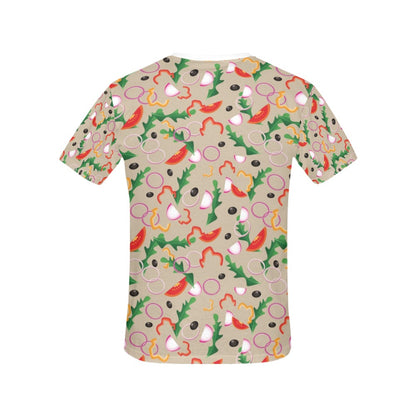 Salad Print Design LKS303 Women's  T-shirt