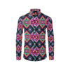 Mexican Pattern Print Design 02 Men's Long Sleeve Shirt