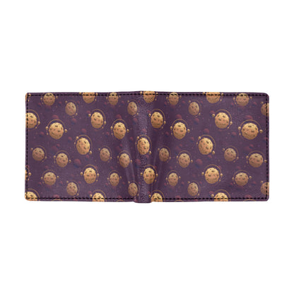 Cookie Pattern Print Design 03 Men's ID Card Wallet