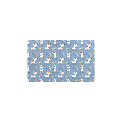 Bull Terriers Pattern Print Design 04 Kitchen Mat