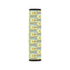 Acoustic Guitar Pattern Print Design 03 Car Seat Belt Cover