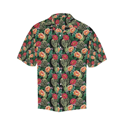 Cactus Pattern Print Design 06 Men's Hawaiian Shirt