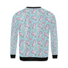 Donut Unicorn Pattern Print Design DN016 Men Long Sleeve Sweatshirt