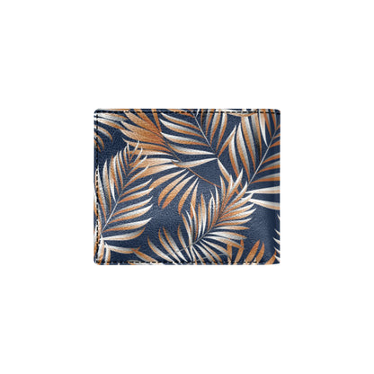 Tropical Flower Pattern Print Design TF07 Men's ID Card Wallet