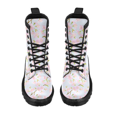 Pink Cherry Blossom Sakura Women's Boots