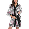 Cherry Blossom Pattern Print Design CB03 Women Kimono Robe