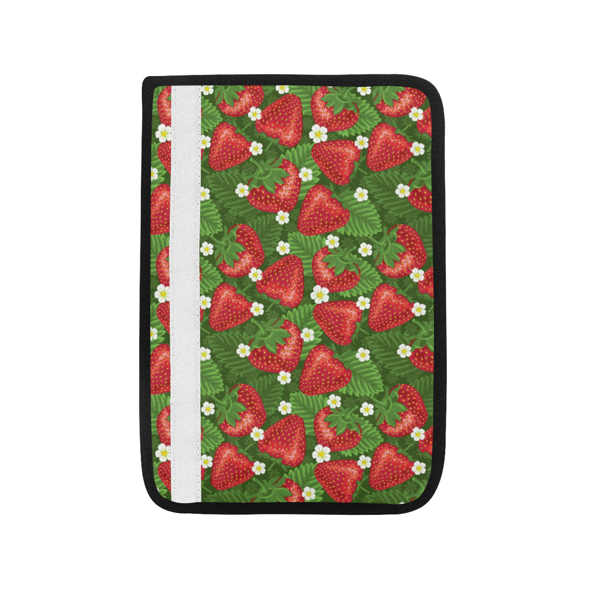 Strawberry Pattern Print Design SB05 Car Seat Belt Cover