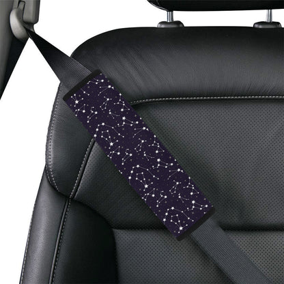 Zodiac Star Pattern Design Print Car Seat Belt Cover