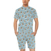 Beagle Pattern Print Design 02 Men's Romper