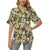 Daisy Vintage Print Pattern Women's Hawaiian Shirt