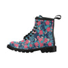 Flamingo Red Hibiscus Pattern Women's Boots