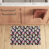 Sugar Skull Print Design LKS302 Kitchen Mat