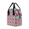 lotus Boho Pattern Print Design LO02 Insulated Lunch Bag