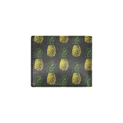 Gold Pineapple Men's ID Card Wallet