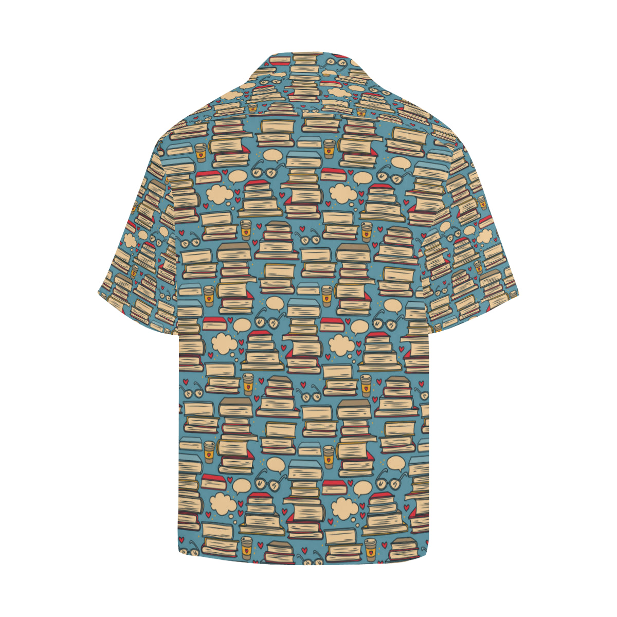 Book Pattern Print Design 03 Men's Hawaiian Shirt