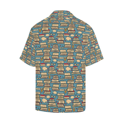 Book Pattern Print Design 03 Men's Hawaiian Shirt