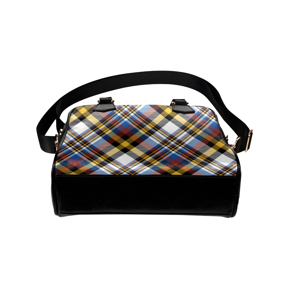Madras Pattern Print Design 01 Shoulder Handbag