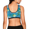 Palm Tree Beach Sports Bra