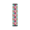 lotus Boho Pattern Print Design LO02 Car Seat Belt Cover