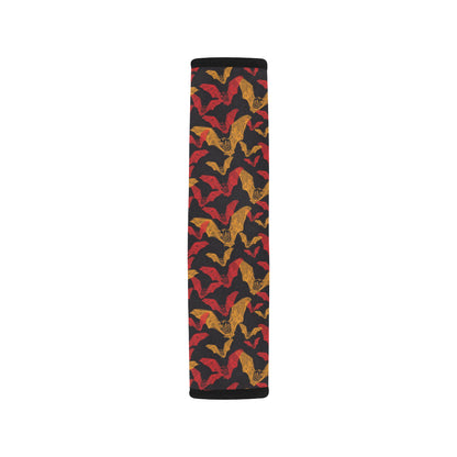 Bat Pattern Print Design 01 Car Seat Belt Cover