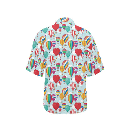 Ballon Pattern Print Design 07 Women's Hawaiian Shirt