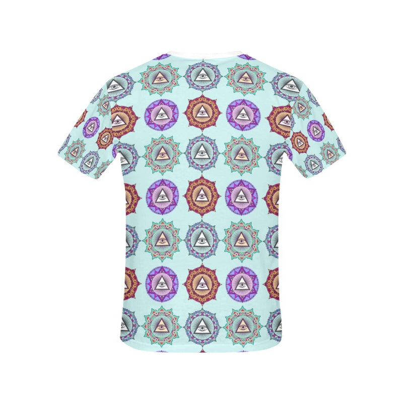 Third Eye Print Design LKS302 Women's  T-shirt