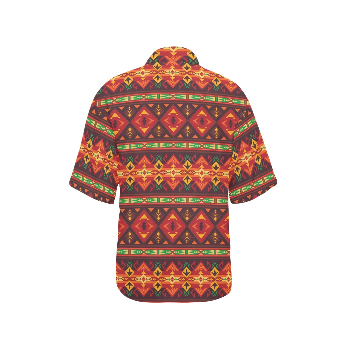 Southwest Pattern Print Design LKS309 Women's Hawaiian Shirt