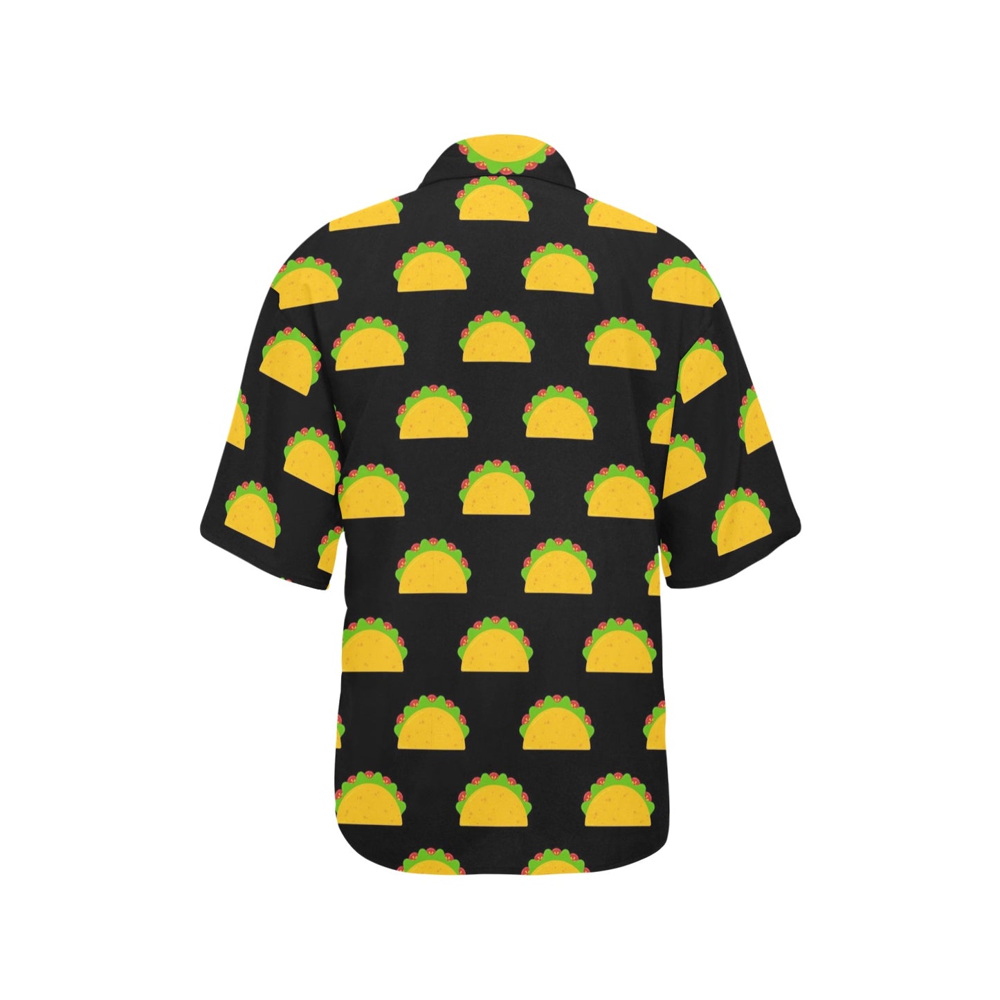 Taco Pattern Print Design TC06 Women's Hawaiian Shirt