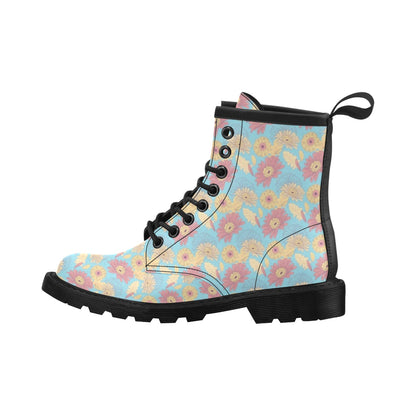Gerberas Pattern Print Design GB04 Women's Boots