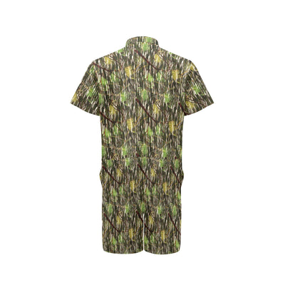 Camouflage Realtree Pattern Print Design 02 Men's Romper