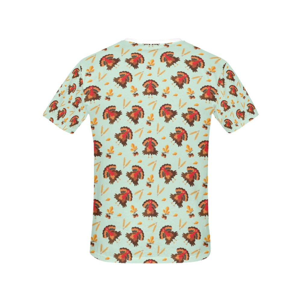 Thanksgiving Print Design LKS309 Women's  T-shirt