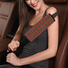 Holiday Tartan Plaid Pattern Car Seat Belt Cover