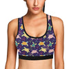 Sea Turtle Color Smile Sports Bra