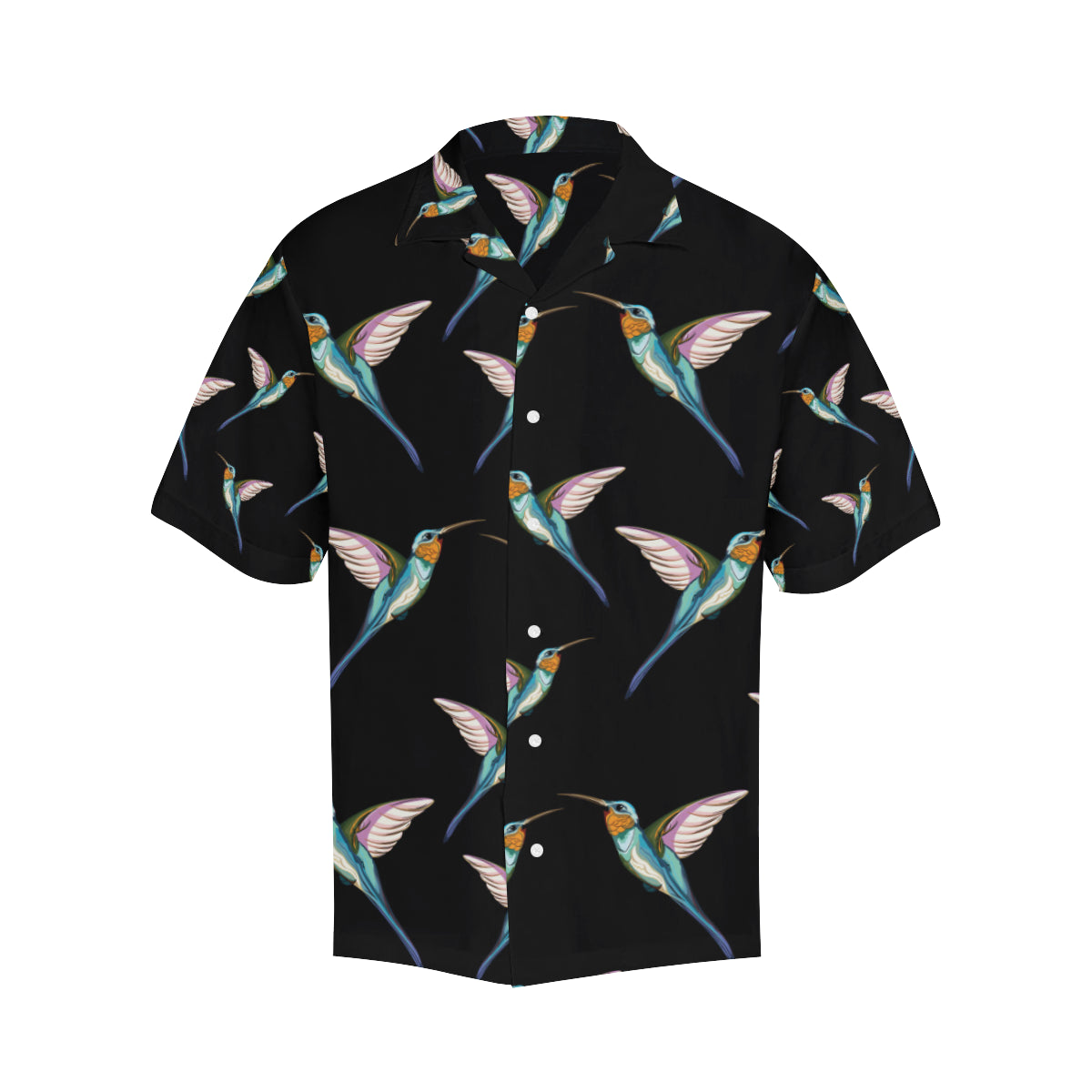 Hummingbird Pattern Print Design 06 Men's Hawaiian Shirt