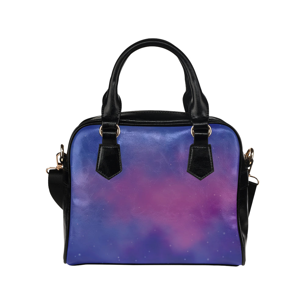 Nebula Pattern Print Design A05 Shoulder Handbag