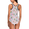 Cupcake Pattern Print Design CP03 Women Swimsuit