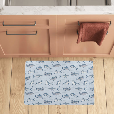 Shark Print Design LKS304 Kitchen Mat